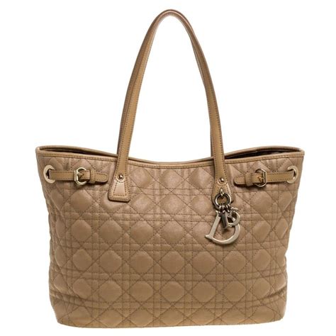 Dior panarea leather tote Dior Beige in Leather 